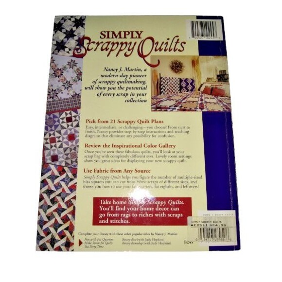 Lot of 3 Quilting Books Holiday Quilts Simply Scrapy Quilts Quick Country Quilts - Picture 3 of 7